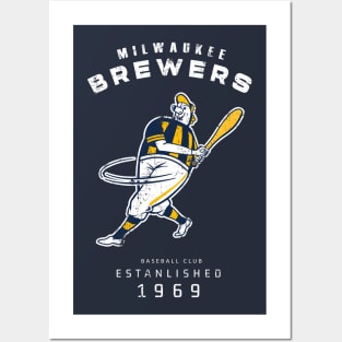 The Brewers Classic Baseball Posters and Art